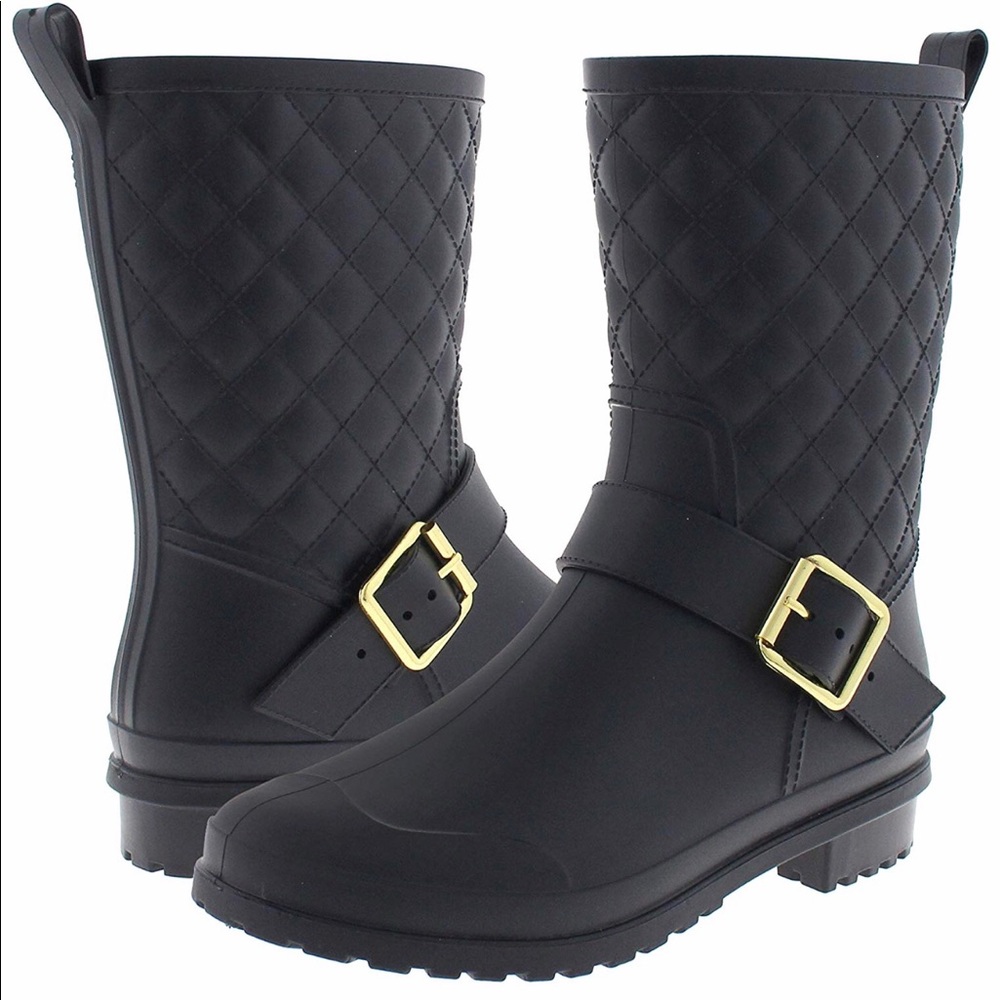 Capelli New York Ladies Matte, Mid-Calf Rain Boot